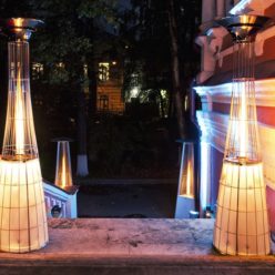 Chimeneas de gas